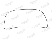 Summit Stick-On Commercial Lower Blind-Spot Mirror Glass fits Renault Traffic, Nissan Primastar, Vauxhall Vivaro LHS Summit - Dynamic Drive