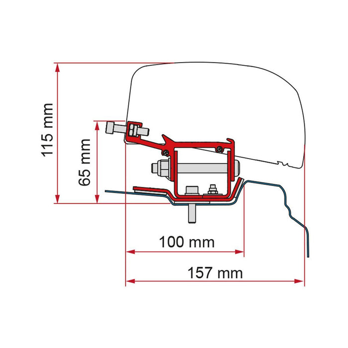 Fiamma Kit for Renault Trafic F40 L1: Upgrade Your Van's Awning System Fiamma - Dynamic Drive