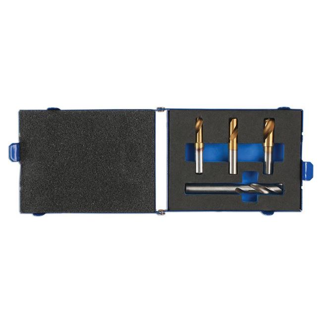 Laser Spot Weld Drill Set 4pc 7050 Laser - Dynamic Drive