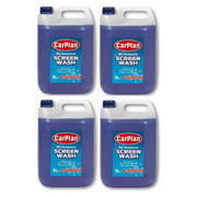 4x Carplan Sreenwash Concentrated Concentrate Screen Wash Car Van 5L Litre CarPlan - Dynamic Drive