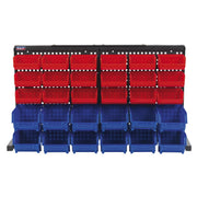 Sealey Bin Storage System Bench Mounting 30 Bins TPS1218 Sealey - Dynamic Drive