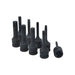 Laser Impact Ribe Socket Bit Set 1/2"D 9pc 7806 Laser - Dynamic Drive