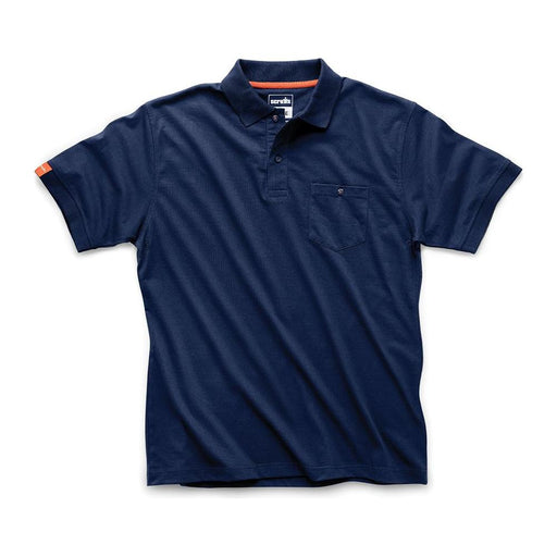 Scruffs Eco Worker Polo Navy XXL Scruffs - Dynamic Drive