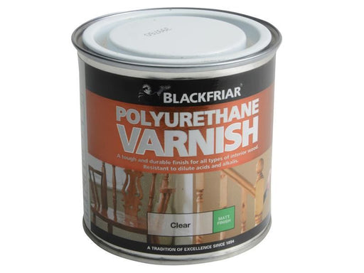 Blackfriar Polyurethane Varnish P101 Clear Matt 250ml Blackfriar - Dynamic Drive