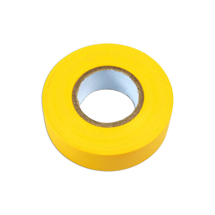 Tool Connection Yellow PVC Insulation Tape 19mm x 20m 1pc 36895 Tool Connection - Dynamic Drive