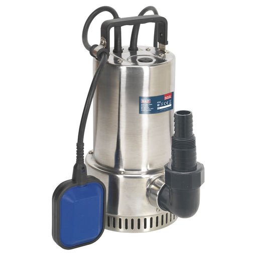 Sealey Submersible Stainless Water Pump Automatic 250L/min 230V WPS250A Sealey - Dynamic Drive