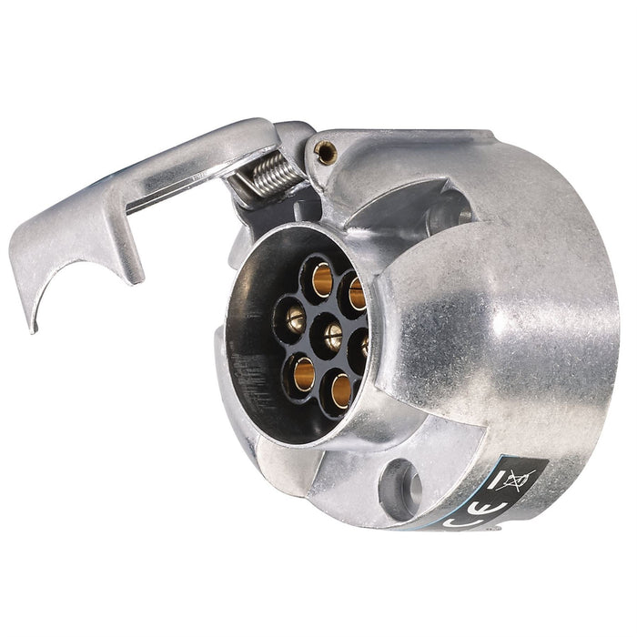 Draper 7-Pin N-Type Metal Towing Socket 99667 Draper - Dynamic Drive