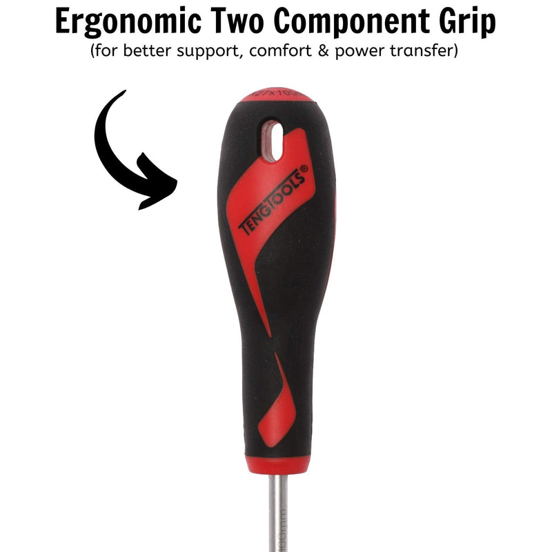 Teng Tools TPX Screwdriver TPX27 x 100mm L Teng Tools - Dynamic Drive