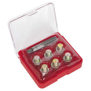 Sealey Oil Drain Plug Thread Repair Set M13 VS613 Sealey - Dynamic Drive