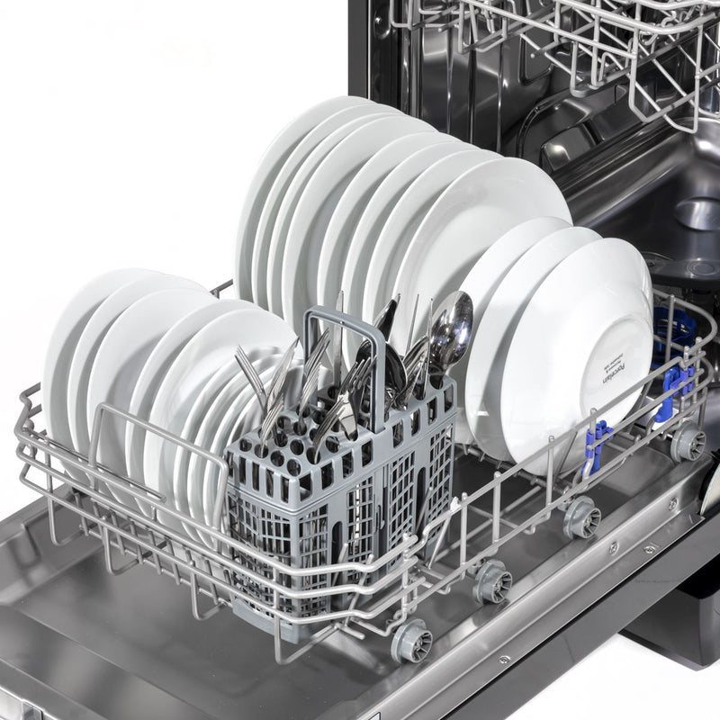 Baridi Slimline Freestanding Dishwasher 45cm Wide 10 Place Settings - Black Baridi - Dynamic Drive