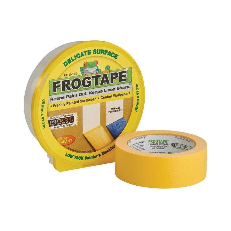 Shurtape FrogTape® Delicate Surface Masking Tape 36mm x 41.1m Shurtape - Dynamic Drive