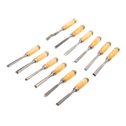 Silverline Wood Carving Set 12pce 200mm Silverline - Dynamic Drive