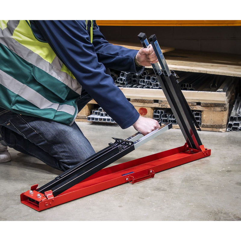 Sealey Fold Down Trestle with Adjustable Legs - Pair FTAL12 Sealey - Dynamic Drive