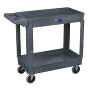 Sealey Trolley 2-Level Composite Heavy-Duty CX202 Sealey - Dynamic Drive