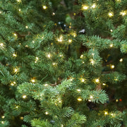 Dellonda Pre-Lit 5ft Hinged Christmas Tree with Warm White LED Lights & PE/PVC Tips Dellonda - Dynamic Drive
