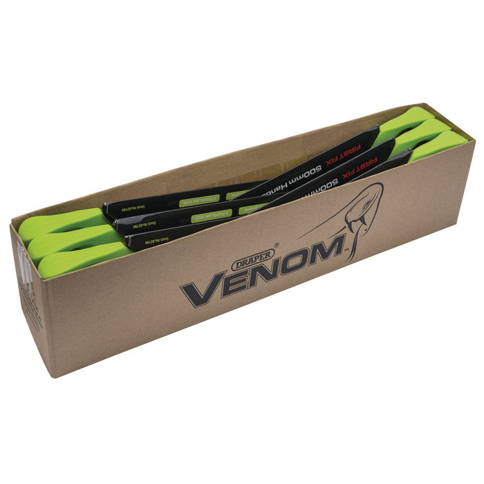 Draper Venom First Fix Double Ground Handsaw, 500mm, 7tpi/8ppi Draper - Dynamic Drive