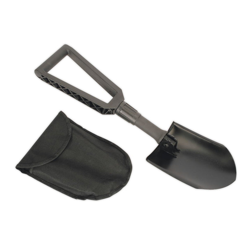 Sealey Folding Shovel 590mm SS03 Sealey - Dynamic Drive