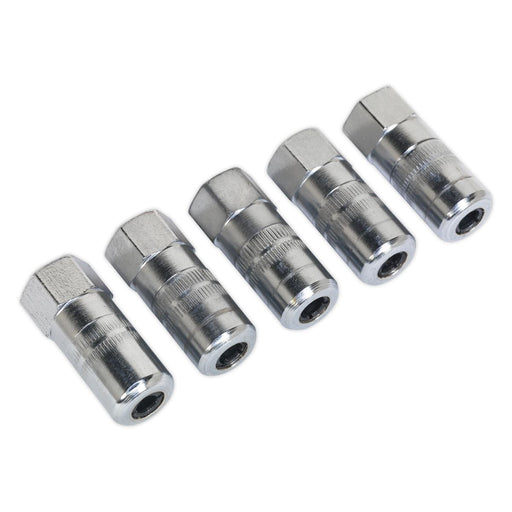 Sealey Hydraulic Connector 4-Jaw Heavy-Duty 1/8"BSP Pack of 5 GGE5 Sealey - Dynamic Drive