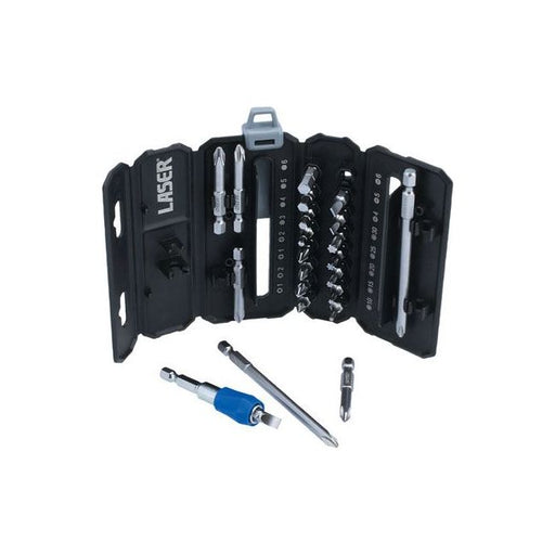 Laser Portable Power Tool Bit Set 23pc 8424 Laser - Dynamic Drive