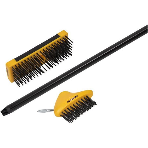 Roughneck Patio & Decking Brush Set 3 Piece Roughneck - Dynamic Drive