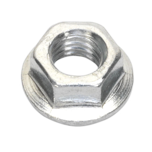 Sealey Flange Nut Serrated M5 Zinc DIN 6923 Pack of 100 FN5 Sealey  - Dynamic Drive