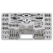 Sealey Metric/Imperial Tap & Die Set 60pc AK3060 Sealey - Dynamic Drive