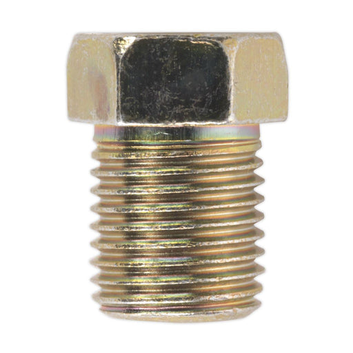 Sealey Brake Pipe Nut M10 x 1mm Full Thread Male Pack of 25 BN10100FT Sealey - Dynamic Drive