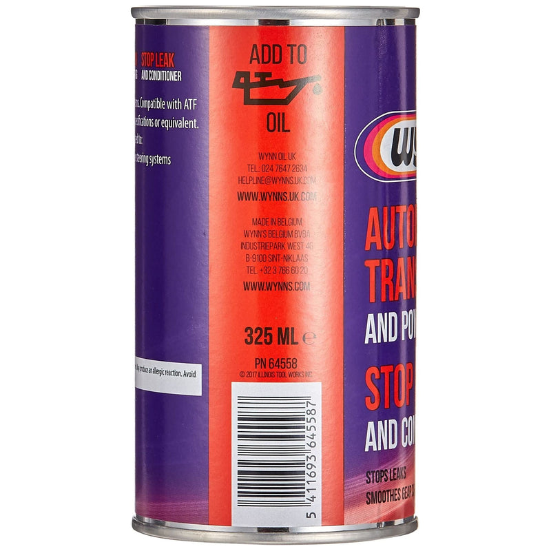 Wynns Auto Transmission & Power Steering Stop Leak & Conditioner - 325ml Wynns - Dynamic Drive