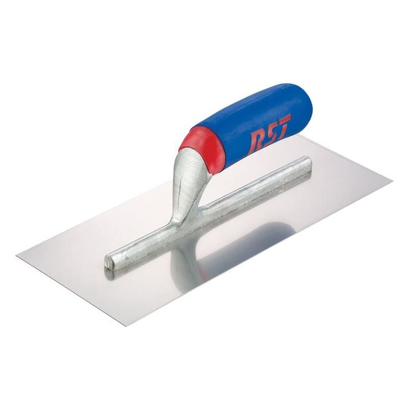 R.S.T. Plasterer's Finishing Trowel Banana Soft Touch Handle 11 x 4.1/2in R.S.T. - Dynamic Drive