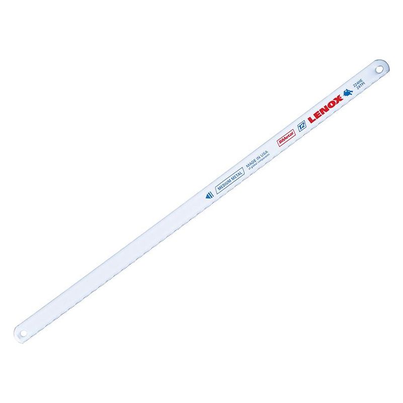 Lenox V224HE Bi-Metal Hacksaw Blades 300 x 13mm 24 TPI (Pack 10) LENOX - Dynamic Drive