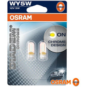 Osram DIADEM CHROME Indicator light WY5W 2827DC-02B nearly invisible when turned Osram  - Dynamic Drive