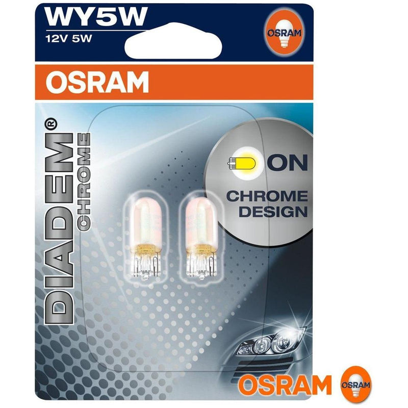 Osram DIADEM CHROME Indicator light WY5W 2827DC-02B nearly invisible when turned Osram  - Dynamic Drive