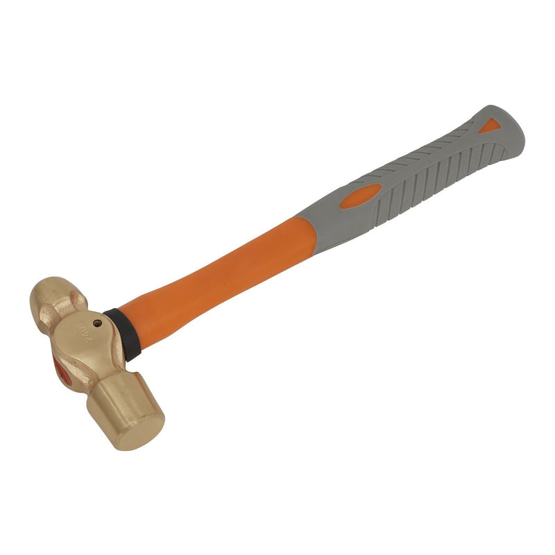 Sealey Ball Pein Hammer 24oz Non-Sparking NS085 Sealey - Dynamic Drive
