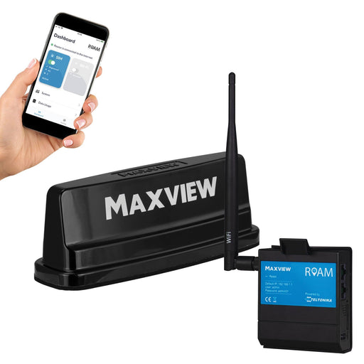 Maxview Roam Campervan Mobile Wifi System Black MXL056/B Maxview - Dynamic Drive