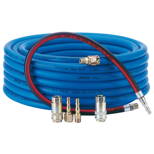 Draper Heavy Duty Air Connector Kit, 3/8" 64508 Draper - Dynamic Drive