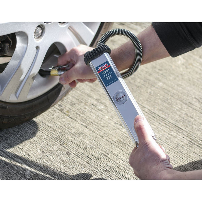 Sealey Tyre Inflator with Clip-On Connector SA395 Sealey - Dynamic Drive