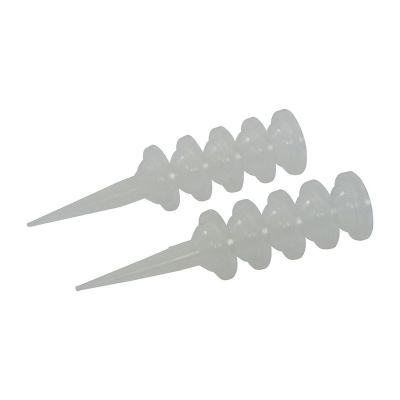 Silverline Silicone Sausage Gun Nozzles 10pk Nozzles 10pk Silverline - Dynamic Drive
