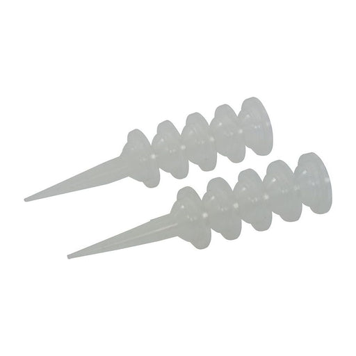 Silverline Silicone Sausage Gun Nozzles 10pk Nozzles 10pk Silverline - Dynamic Drive
