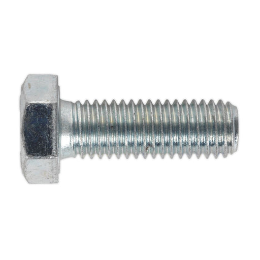 Sealey HT Setscrew M12 x 35mm 8.8 Zinc Pack of 25 SS1235 Sealey - Dynamic Drive