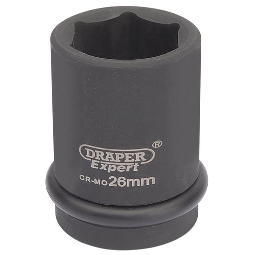 Draper Expert HI-TORQ 6 Point Impact Socket, 3/4" Sq. Dr., 26mm Draper - Dynamic Drive
