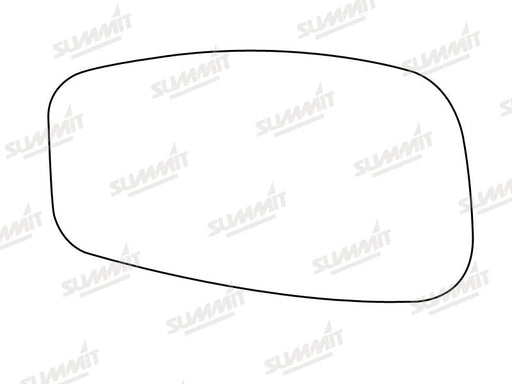Summit Heated Base Plate With Standard Mirror Glass fits Fiat LHS Summit - Dynamic Drive