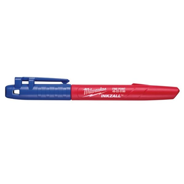 Milwaukee Inkzall Marker Blue - 1 Pc Moq 36 O 4932492126 Milwaukee - Dynamic Drive