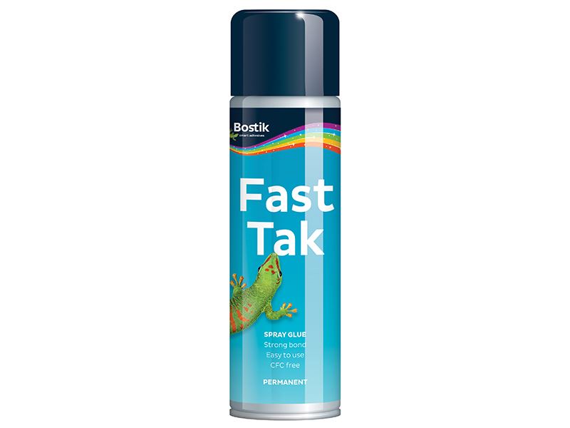 Bostik Fast Tak Permanent Adhesive Spray 500ml Bostik - Dynamic Drive