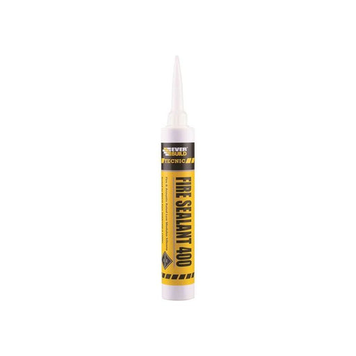 Everbuild Sika Tecnic Fire Sealant 400 Grey 380ml Everbuild Sika - Dynamic Drive