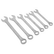 Sealey Combination Spanner Set 6pc Jumbo Metric AK63259 Sealey - Dynamic Drive