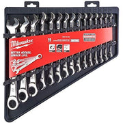 Milwaukee Maxbite Combi Ratchet Spanner 15Pc 4932464994 Milwaukee  - Dynamic Drive