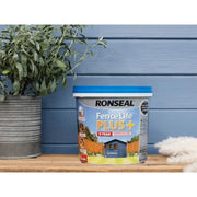 Ronseal Fence Life Plus+ Cornflower 5 litre Ronseal - Dynamic Drive