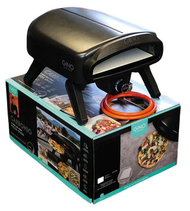 Gino 14 Gas Fired Pizza Oven - Carbonio Gino - Dynamic Drive
