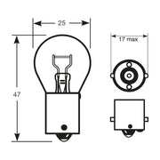 Ring Automotive RW241 24V 21W Scc Ba15S Brake/Indicator/Reverse/Rear Fog Ring  - Dynamic Drive