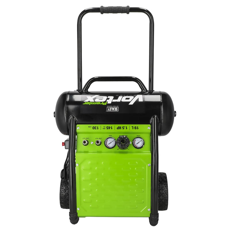 Sealey 19L Oil Free Direct Drive Air Compressor 1.5hp SAC1900 Sealey - Dynamic Drive